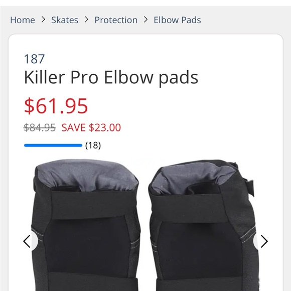187 Killer Pads - Skateboarding/Inline skating elbow pads BNIB size Medium - Picture 2 of 2